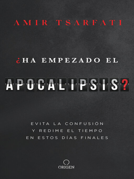 Title details for ¿Ha empezado el Apocalipsis? by Amir Tsarfati - Wait list